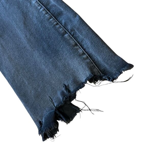 Revolve Special A Black Raw Edge Flare Jeans - Picture 6 of 9